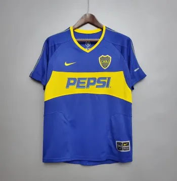 Camiseta Retro Iarley Boca Juniors 2003-04 - Fútbol Club Vintage