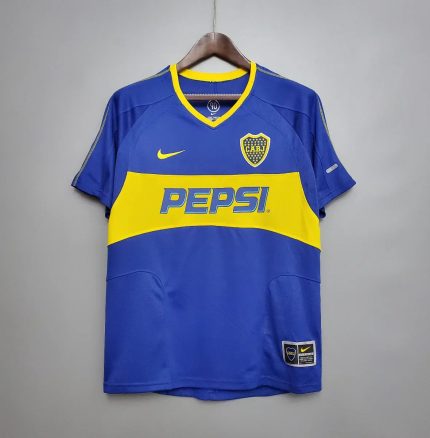 Camiseta Retro Iarley Boca Juniors 2003-04 - Fútbol Club Vintage
