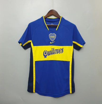 Camiseta Retro Palermo Boca Juniors 2001-02 - Fútbol Club Vintage