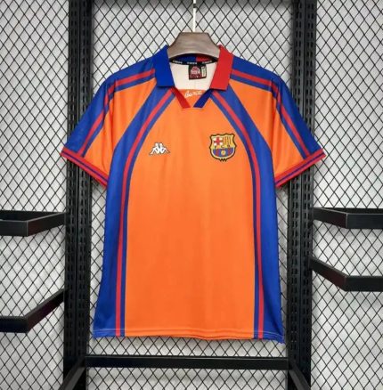 Camiseta Retro Barcelona 1997-98 Visitante - Fútbol Club Vintage