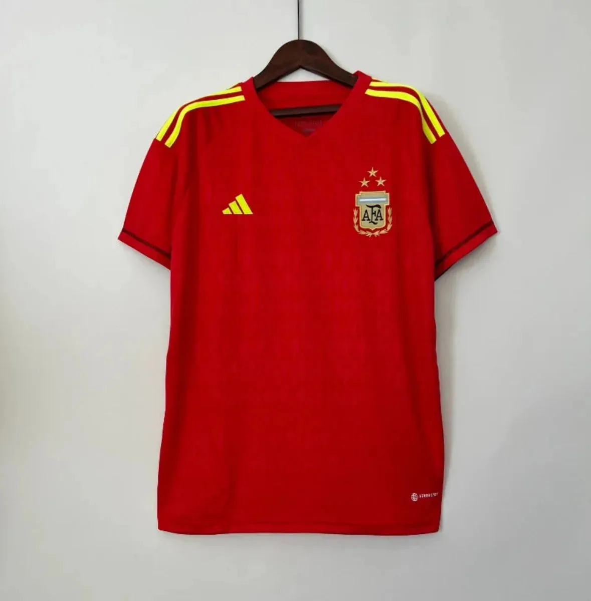 images Camiseta Retro Argentina Portero Roja 2023 - Fútbol Club Vintage
