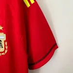 Camiseta Retro Argentina Portero Roja 2023 - Fútbol Club Vintage