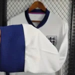 Camiseta Retro Inglaterra Mangas Largas 2024 - Fútbol Club Vintage