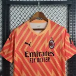 Camiseta Retro AC Milán Portero Naranja 2023-24 - Fútbol Club Vintage