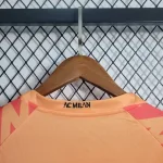 Camiseta Retro AC Milán Portero Naranja 2023-24 - Fútbol Club Vintage