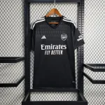 Camiseta Arsenal FC Portero Negra 2023-24 - Fútbol Club Vintage