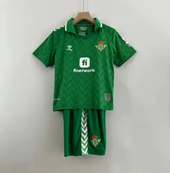 Retro Real Betis Balonpié Niños Visitante 2023-24 - Fútbol Club Vintage
