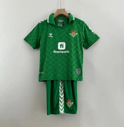 Retro Real Betis Balonpié Niños Visitante 2023-24 - Fútbol Club Vintage