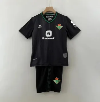 Retro Real Betis Balonpié Niños Visitante 2ª 2023-24 - Fútbol Club Vintage