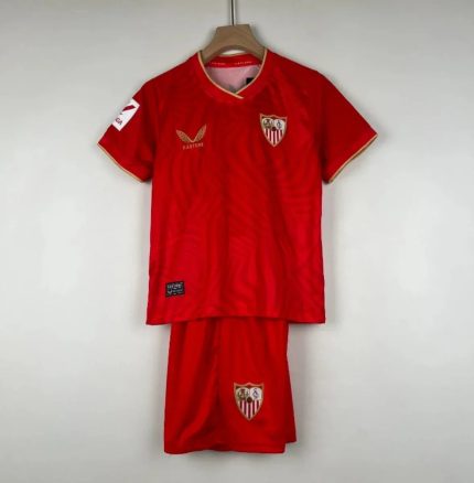 Sevilla FC Visitante Niños 2023-24 - Fútbol Club Vintage