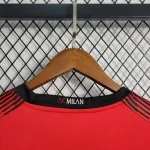 Camiseta Retro AC Milán Manga Larga 2023-24 - Fútbol Club Vintage