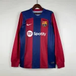 Camiseta Retro FC Barcelona Manga Larga 2023-24 - Fútbol Club Vintage