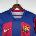 Camiseta Retro FC Barcelona Manga Larga 2023-24 - Fútbol Club Vintage