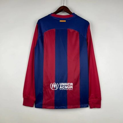 Camiseta Retro FC Barcelona Manga Larga 2023-24 - Fútbol Club Vintage