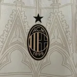 Camiseta Retro AC Milán Beige 2024-25 - Fútbol Club Vintage