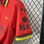 Camiseta Retro AC Milán Edición Especial Rojo y Verde 2025-26 - Fútbol Club Vintage