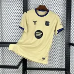 Camiseta FC Barcelona Visitante Beige 2025-26 - Fútbol Club Vintage