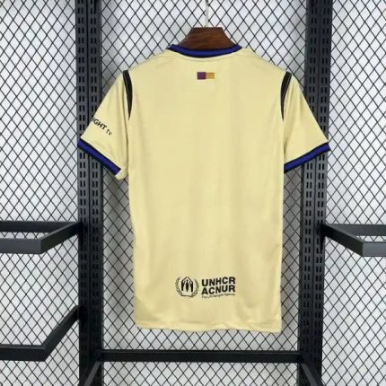 Camiseta FC Barcelona Visitante Beige 2025-26 - Fútbol Club Vintage