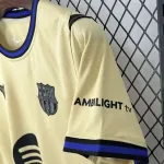 Camiseta FC Barcelona Visitante Beige 2025-26 - Fútbol Club Vintage