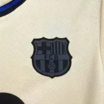 FC Barcelona Niños Visitante Beige Mamba Negra 2025-26 - Fútbol Club Vintage