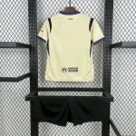 FC Barcelona Niños Visitante Beige Mamba Negra 2025-26 - Fútbol Club Vintage