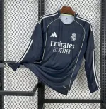 Camiseta Real Madrid Visitante Mangas Largas 2025-26 - Fútbol Club Vintage