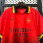 Camiseta Retro AC Milán Edición Especial Rojo y Verde 2025-26 - Fútbol Club Vintage