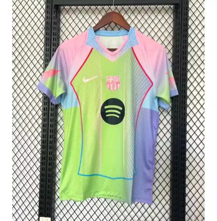 Camiseta FC Barcelona Edición Especial Verde 2025-26 - Fútbol Club Vintage