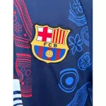 Camiseta FC Barcelona Edición Conmemorativa Azul 2025-26 - Fútbol Club Vintage