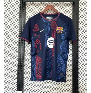 Camiseta FC Barcelona Edición Conmemorativa Azul 2025-26 - Fútbol Club Vintage