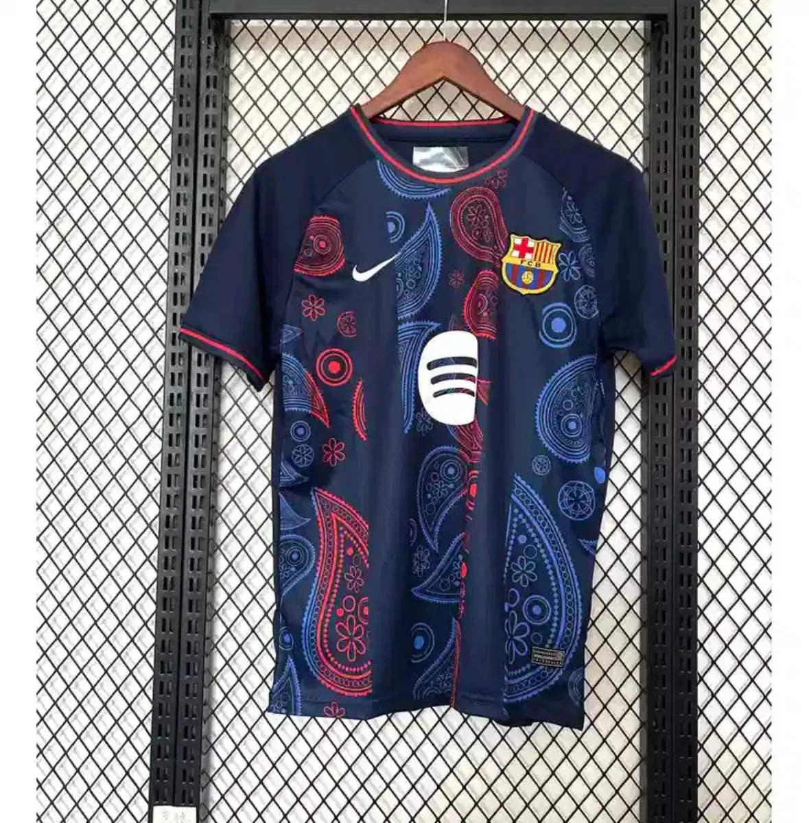 images Camiseta FC Barcelona Edición Conmemorativa Azul 2025-26 - Fútbol Club Vintage