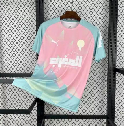 Camiseta Marruecos Edición Especial Rosa 2025 - Fútbol Club Vintage
