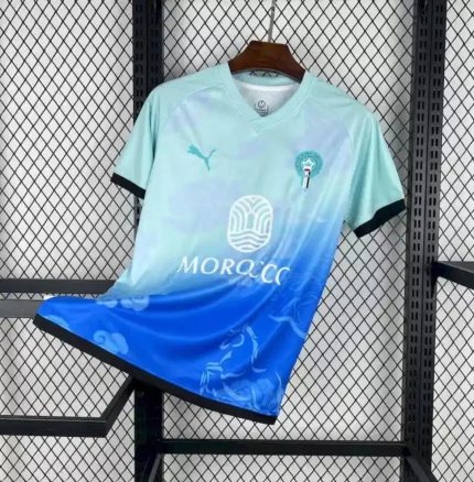 Camiseta Marruecos Edición Especial Azul 2025 - Fútbol Club Vintage