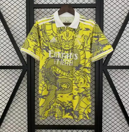 Camiseta Real Madrid Edición Especial Amarillo 2025-26 - Fútbol Club Vintage