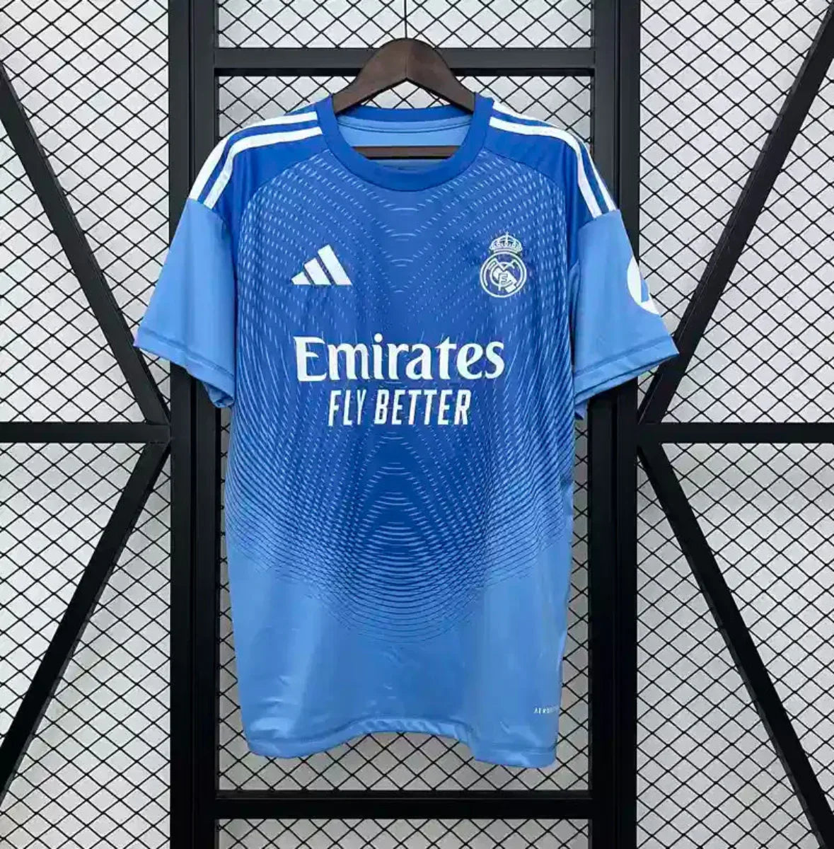 Camiseta Real Madrid Portero Azul 2025-26 - Fútbol Club Vintage