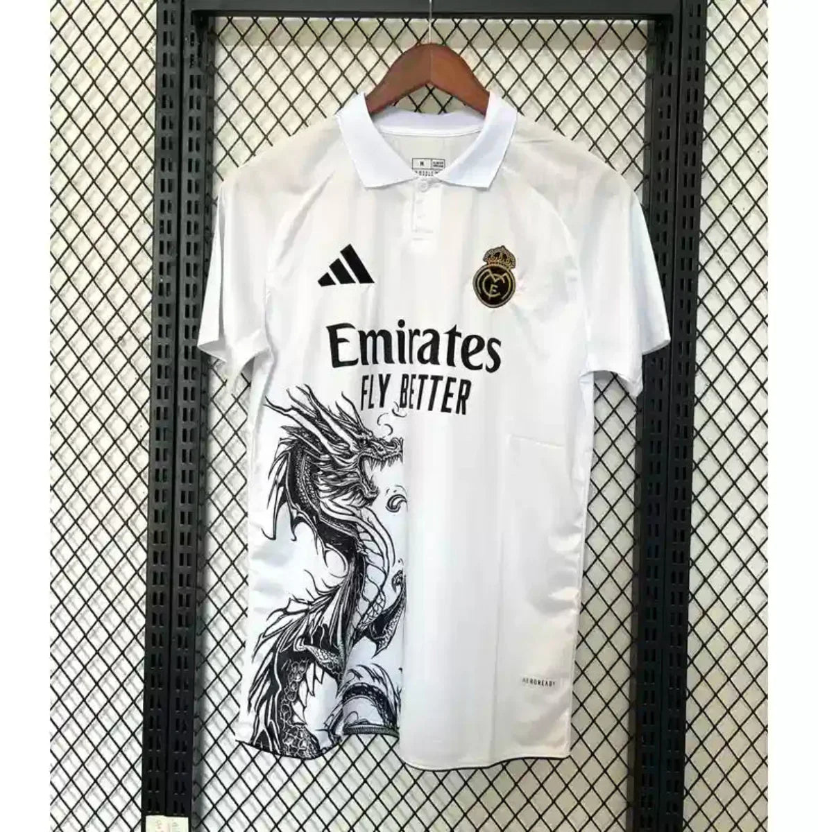 Camiseta Real Madrid Edición Especial Blanca Dragón 2025-26 - Fútbol Club Vintage