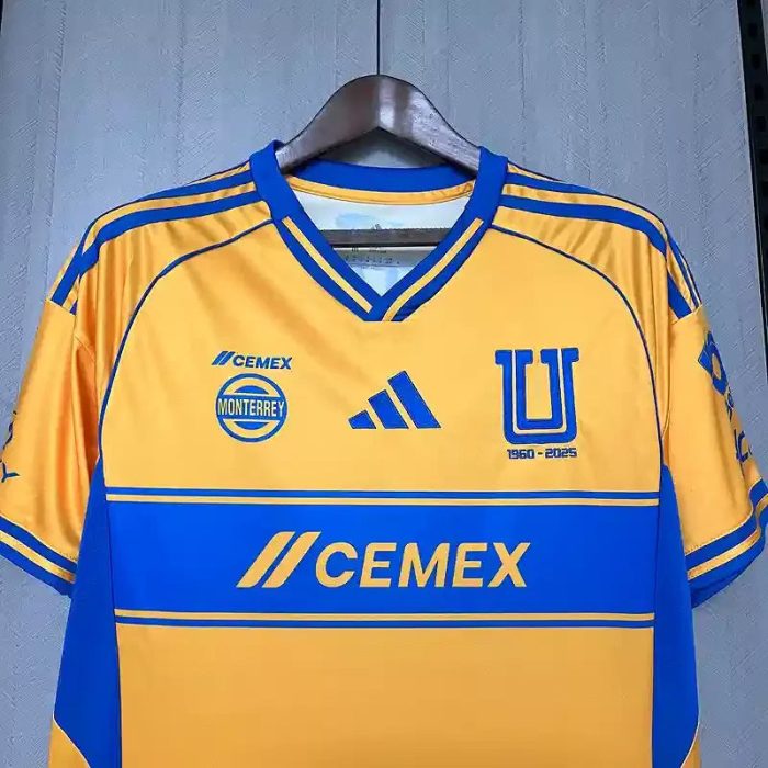 Camiseta Tigres UANL 2025-26 - Fútbol Club Vintage