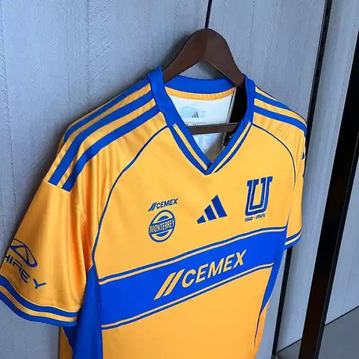 Camiseta Tigres UANL 2025-26 - Fútbol Club Vintage