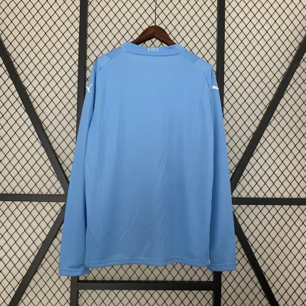 Camiseta Manchester City FC Mangas largas 2023-24 - Fútbol Club Vintage