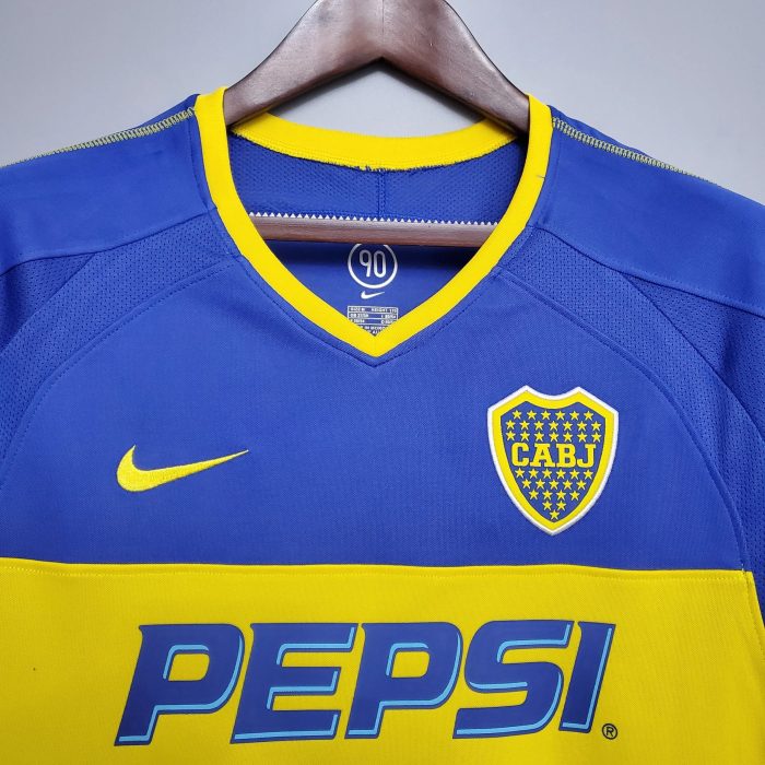 Camiseta Retro Boca Juniors 2003-04 - Fútbol Club Vintage