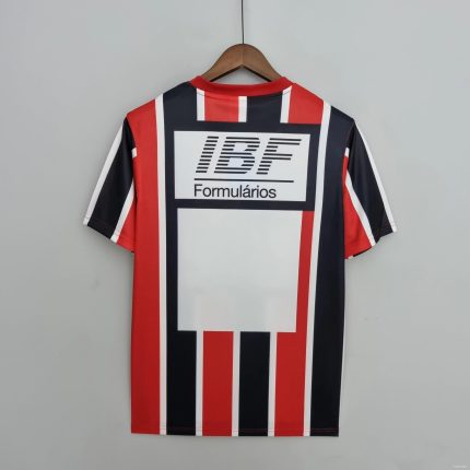 Camiseta Retro Sao Paulo Visitante 1991 - Fútbol Club Vintage