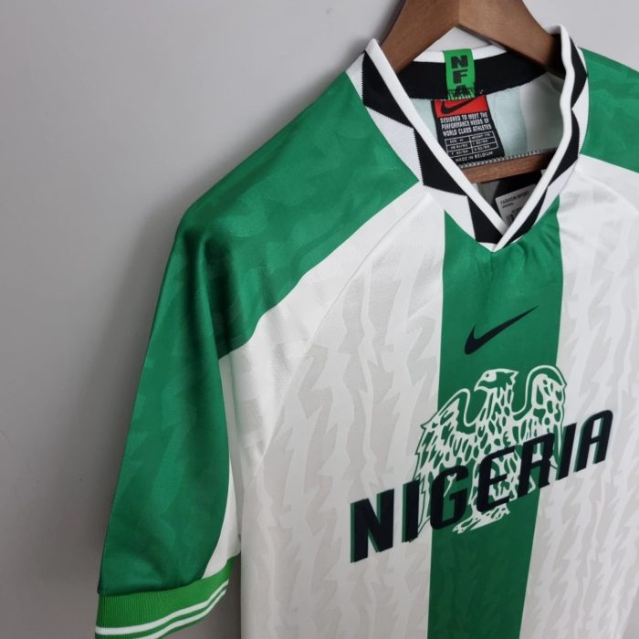 Camiseta retro Nigeria Visitante 1996-98 - Fútbol Club Vintage