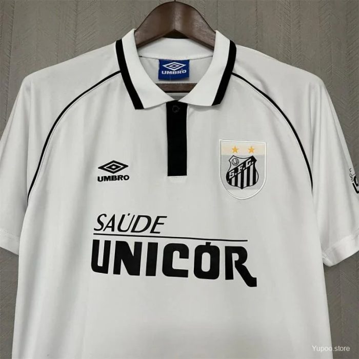 Camiseta Retro Santos 1997 - Fútbol Club Vintage