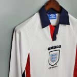 Retro Inglaterra Mangas Largas 1998 - Fútbol Club Vintage