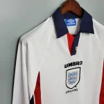 Retro Inglaterra Mangas Largas 1998 - Fútbol Club Vintage