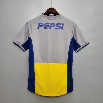 Camiseta Retro Boca Juniors Visitante 2002-03 - Fútbol Club Vintage
