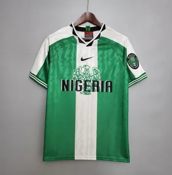 Camiseta retro Nigeria 1996 - Fútbol Club Vintage