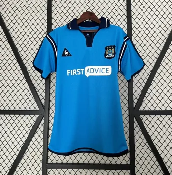 Camiseta Retro Manchester City FC 2002-03 - Fútbol Club Vintage