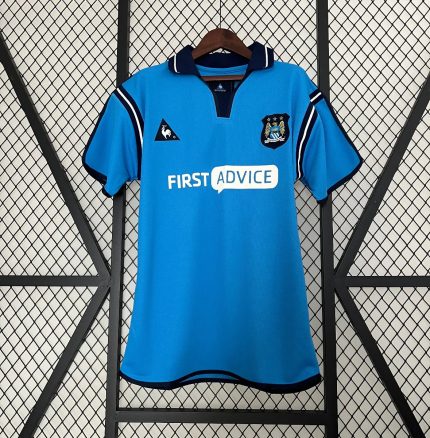 Camiseta Retro Manchester City FC 2002-03 - Fútbol Club Vintage