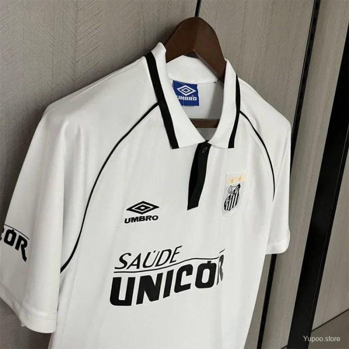 Camiseta Retro Santos 1997 - Fútbol Club Vintage